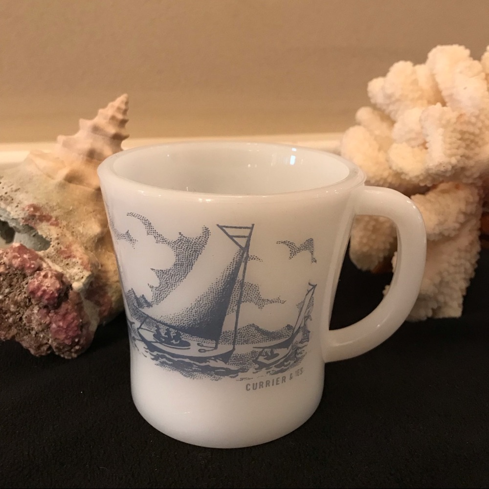 Vintage Currier and Ives Mug